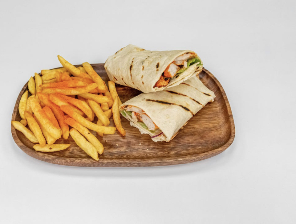 Peri Peri Wrap Meal